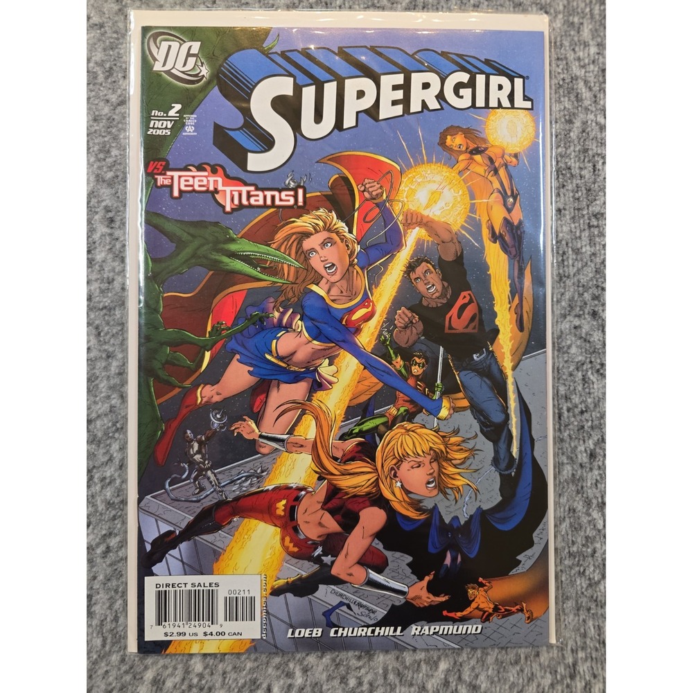 Supergirl #2 Vol. 5 2005 DC Comics High Grade Comic Book. Bagged And Boarded